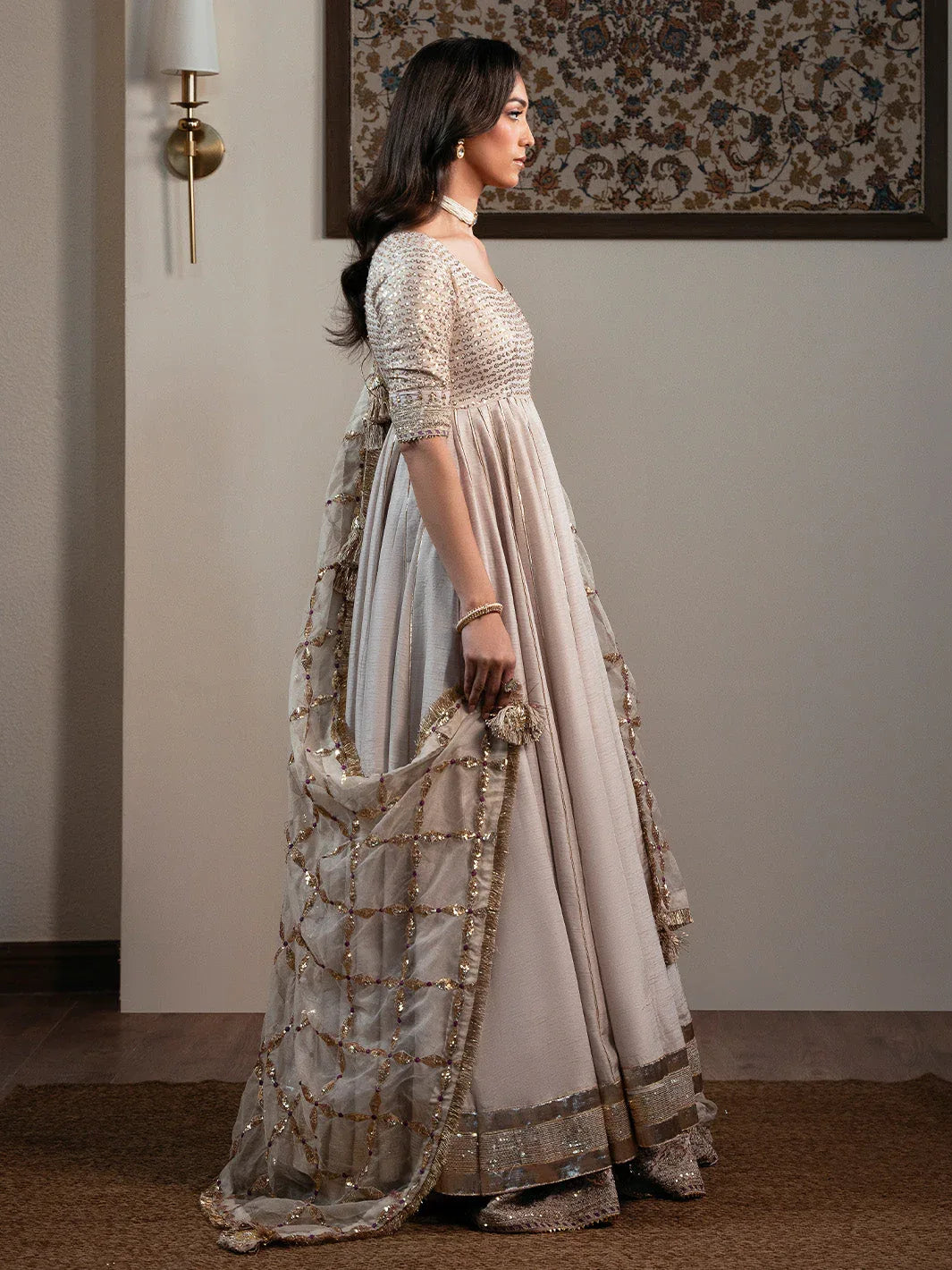 Faiza Faisal | Zareen Luxury Formals | DUCHESS - Rang-e-Khaas