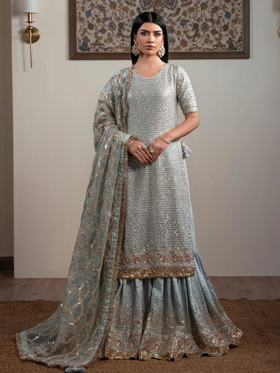 Faiza Faisal | Zareen Luxury Formals | OPAL - Rang-e-Khaas