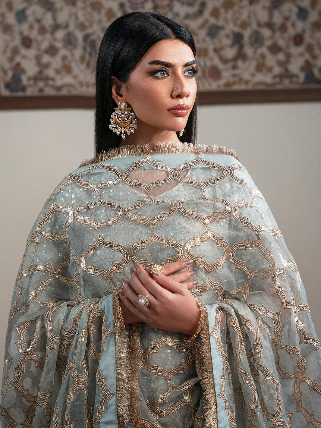 Faiza Faisal | Zareen Luxury Formals | OPAL - Rang-e-Khaas