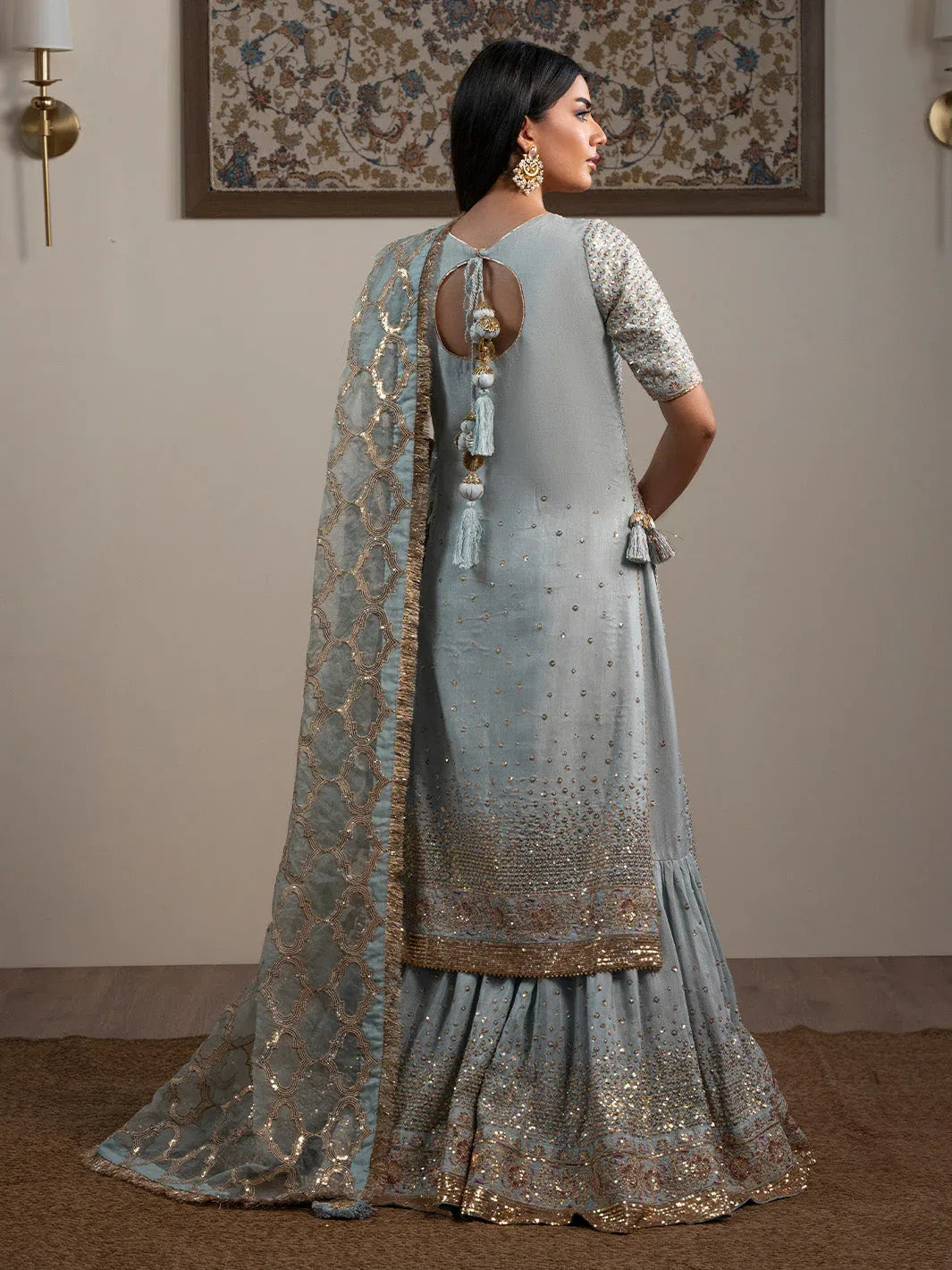 Faiza Faisal | Zareen Luxury Formals | OPAL - Rang-e-Khaas