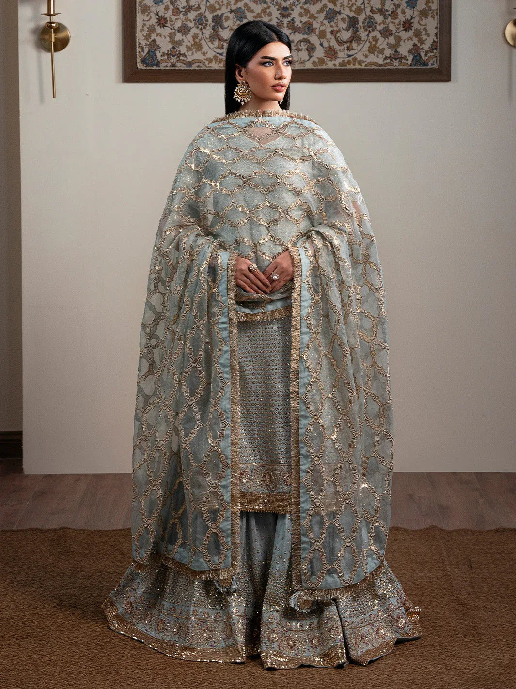 Faiza Faisal | Zareen Luxury Formals | OPAL - Rang-e-Khaas