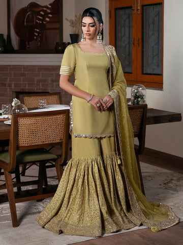 Faiza Faisal | Zareen Luxury Formals | LUSTRE - Rang-e-Khaas