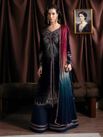 Faiza Faisal | Solene Luxury Velvets | ECLAT - Rang-e-Khaas