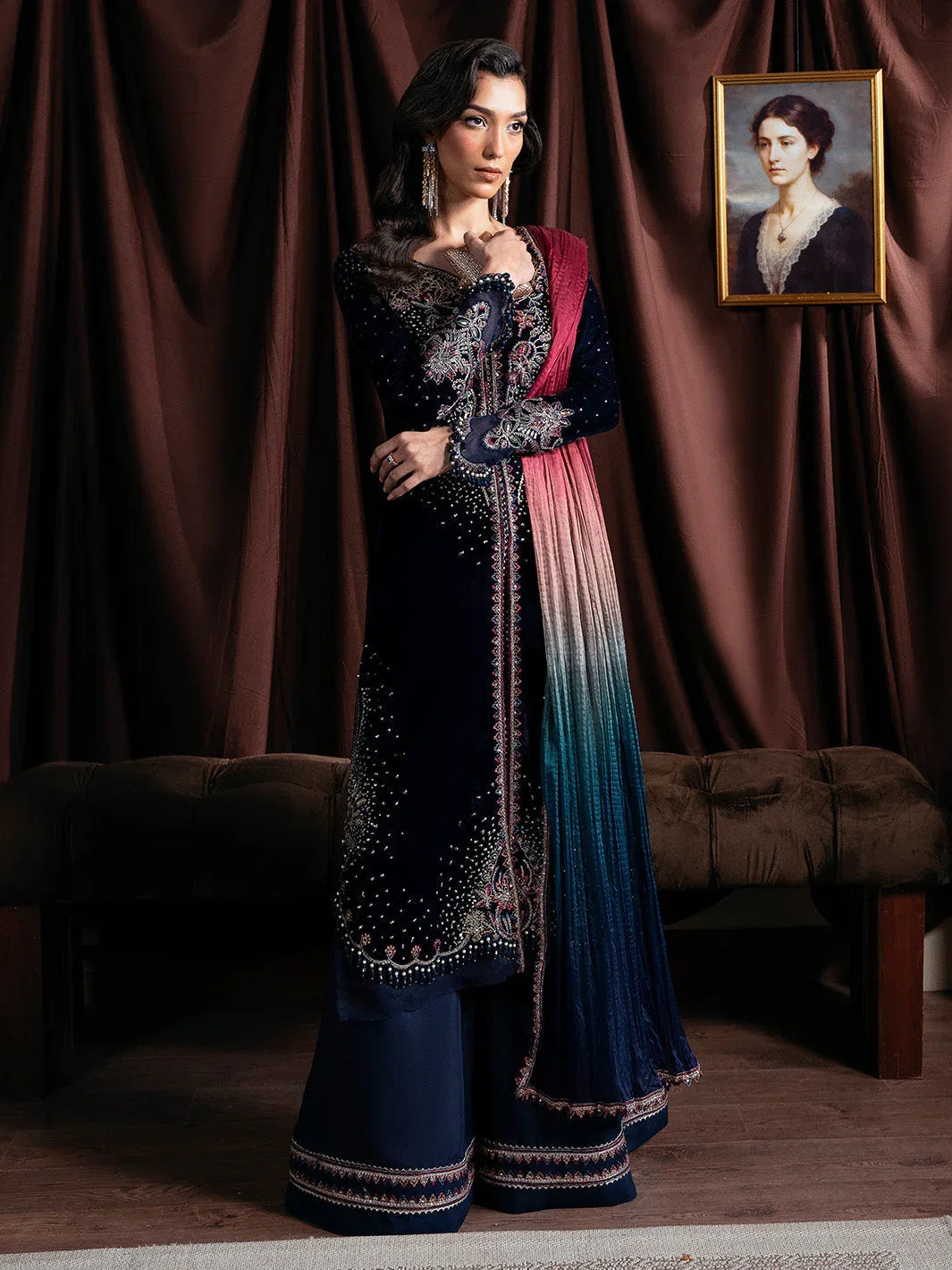 Faiza Faisal | Solene Luxury Velvets | ECLAT - Rang-e-Khaas