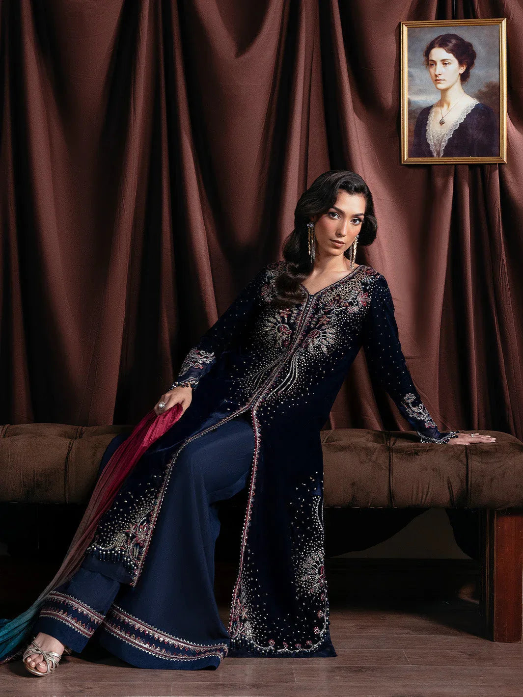 Faiza Faisal | Solene Luxury Velvets | ECLAT - Rang-e-Khaas