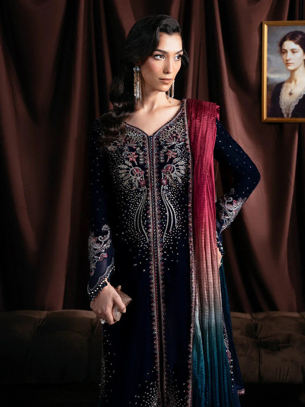Faiza Faisal | Solene Luxury Velvets | ECLAT - Rang-e-Khaas