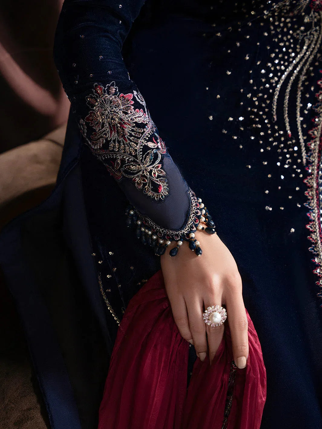 Faiza Faisal | Solene Luxury Velvets | ECLAT - Rang-e-Khaas