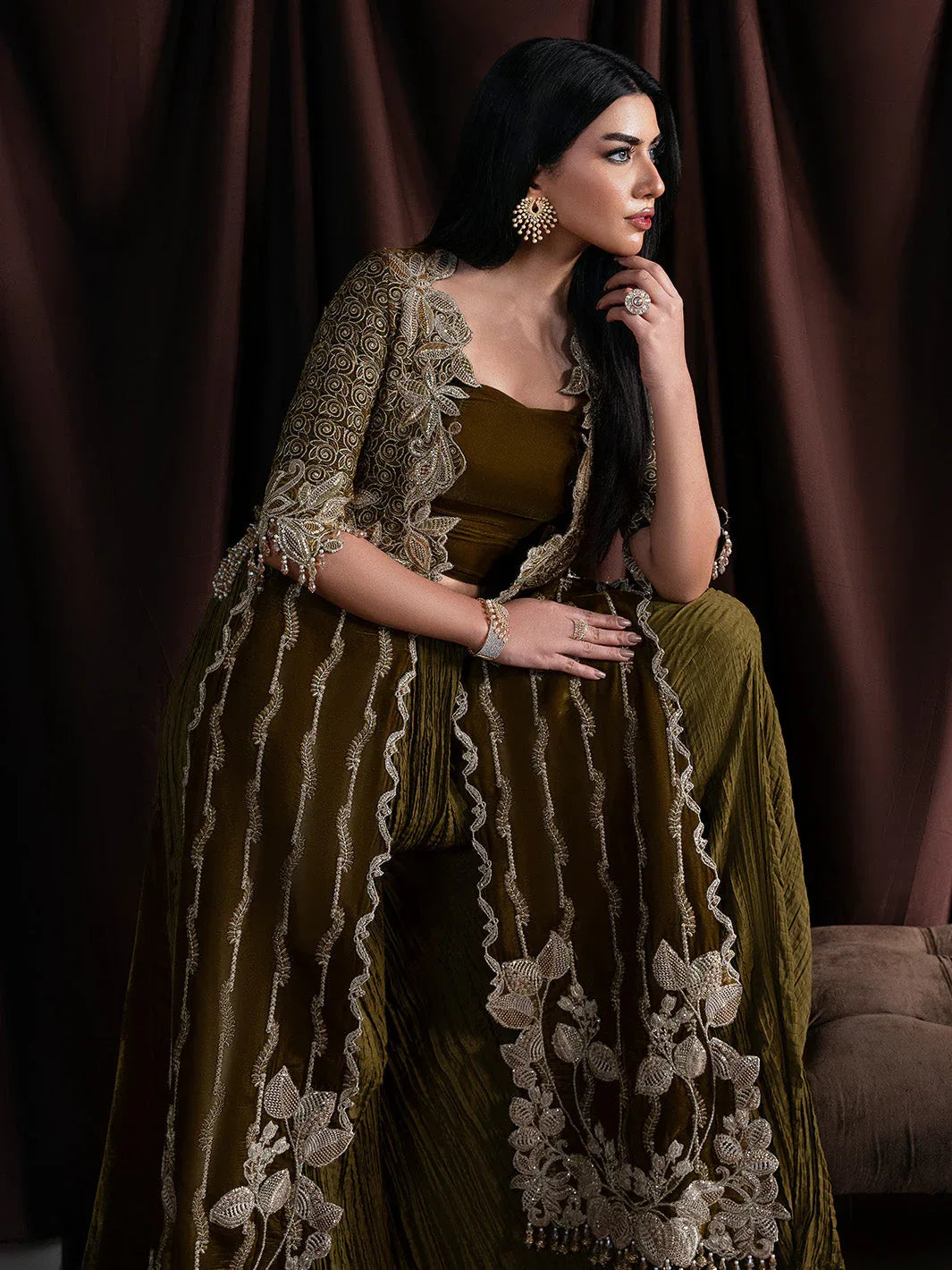 Faiza Faisal | Solene Luxury Velvets | EVANIA - Rang-e-Khaas