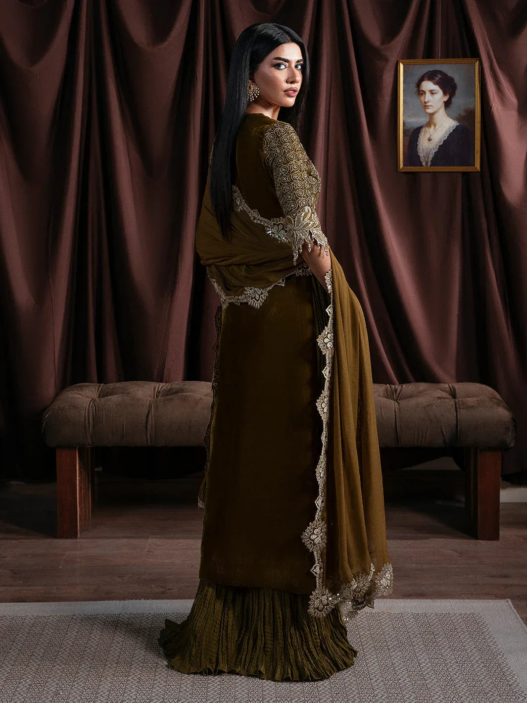 Faiza Faisal | Solene Luxury Velvets | EVANIA - Rang-e-Khaas
