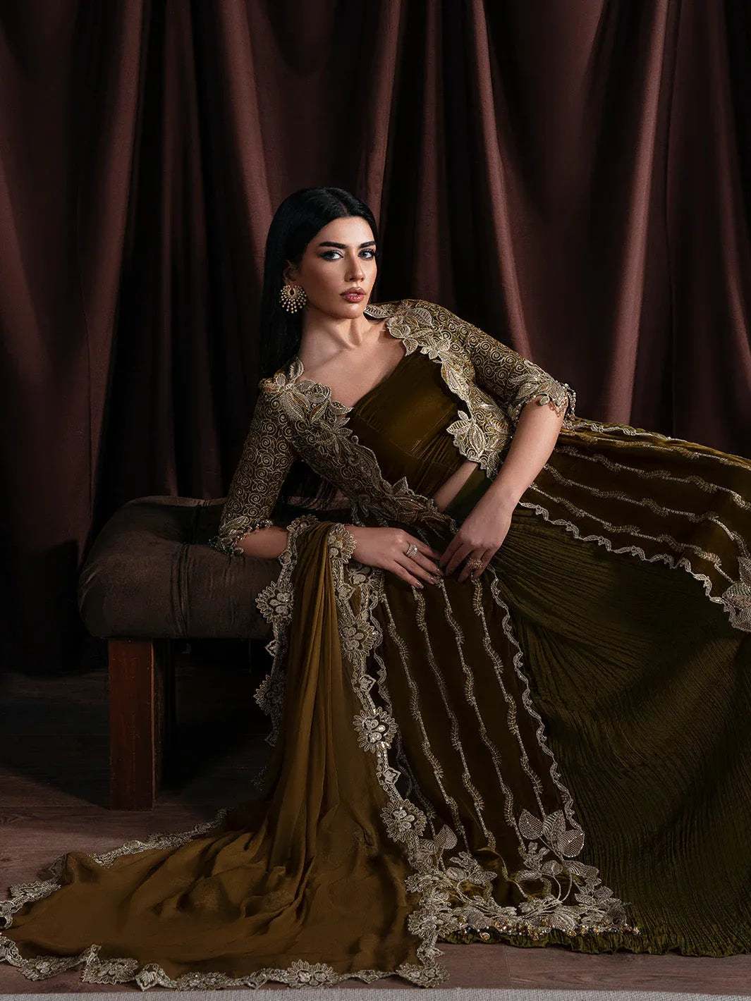 Faiza Faisal | Solene Luxury Velvets | EVANIA - Rang-e-Khaas