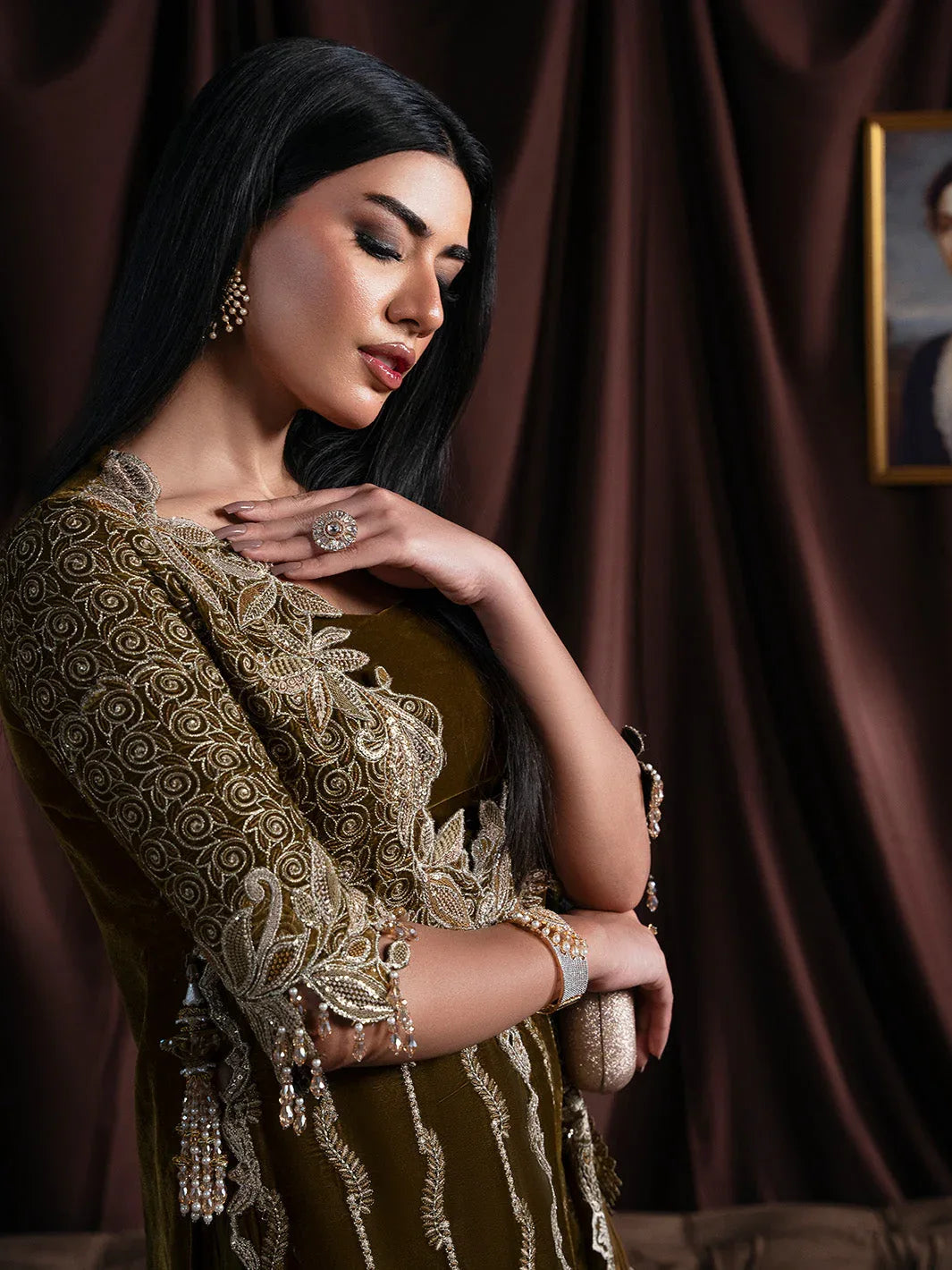 Faiza Faisal | Solene Luxury Velvets | EVANIA - Rang-e-Khaas