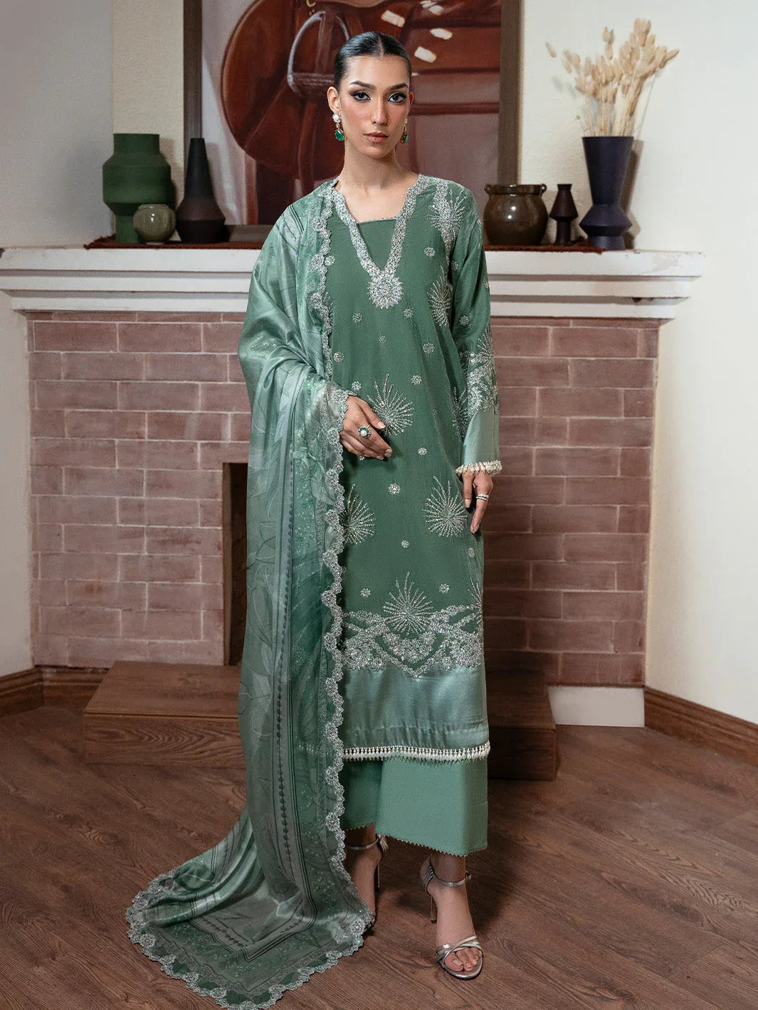 Faiza Faisal | Solene Luxury Velvets | AMARA - Rang-e-Khaas