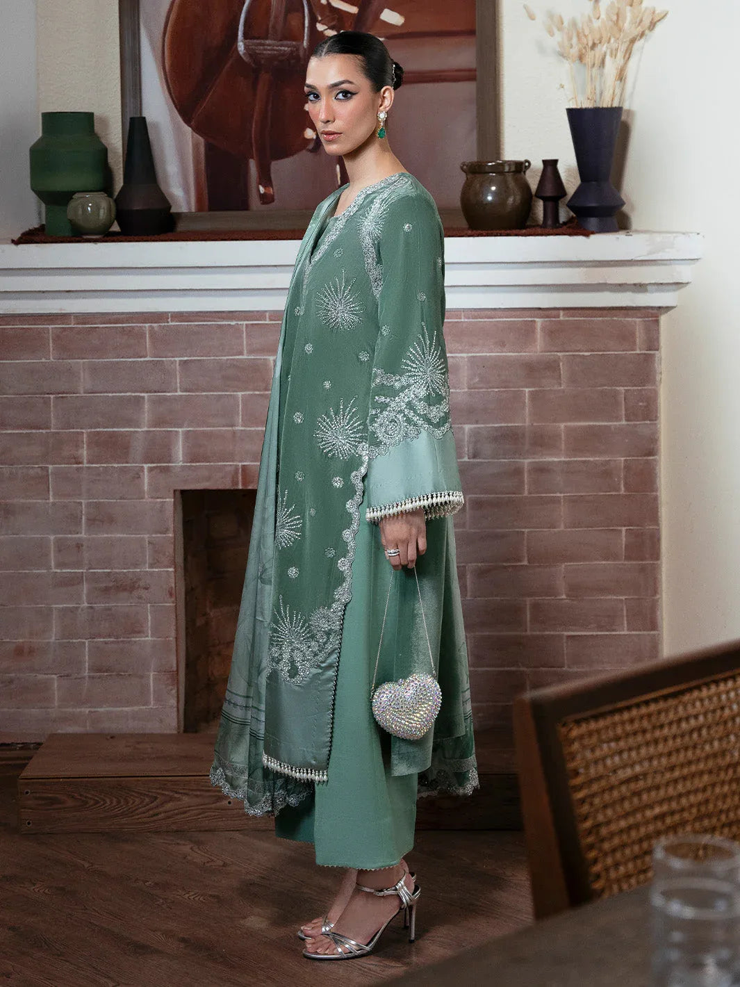Faiza Faisal | Solene Luxury Velvets | AMARA - Rang-e-Khaas