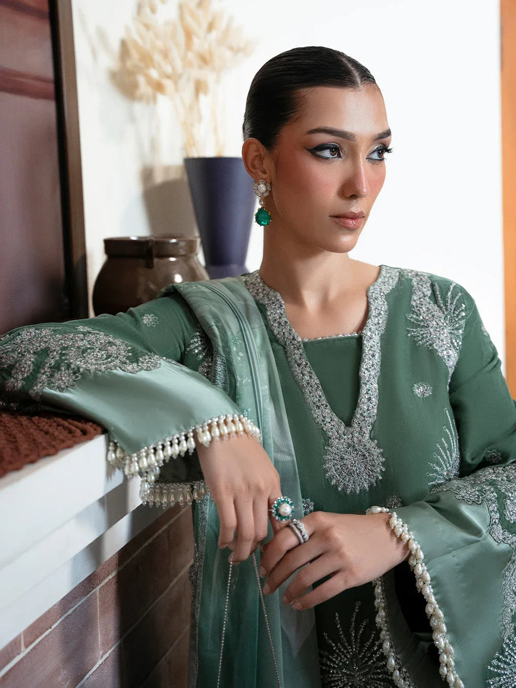 Faiza Faisal | Solene Luxury Velvets | AMARA - Rang-e-Khaas