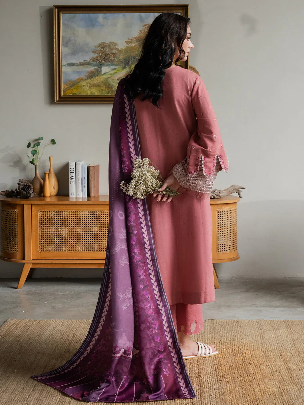 Faiza Faisal | Dastaan Khaddar 25 | ROSEATE - Rang-e-Khaas