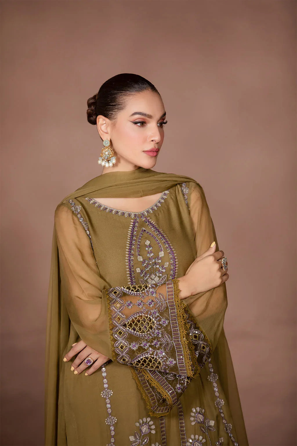 Flossie | Studio RTW | TANSY GREEN - Rang-e-Khaas