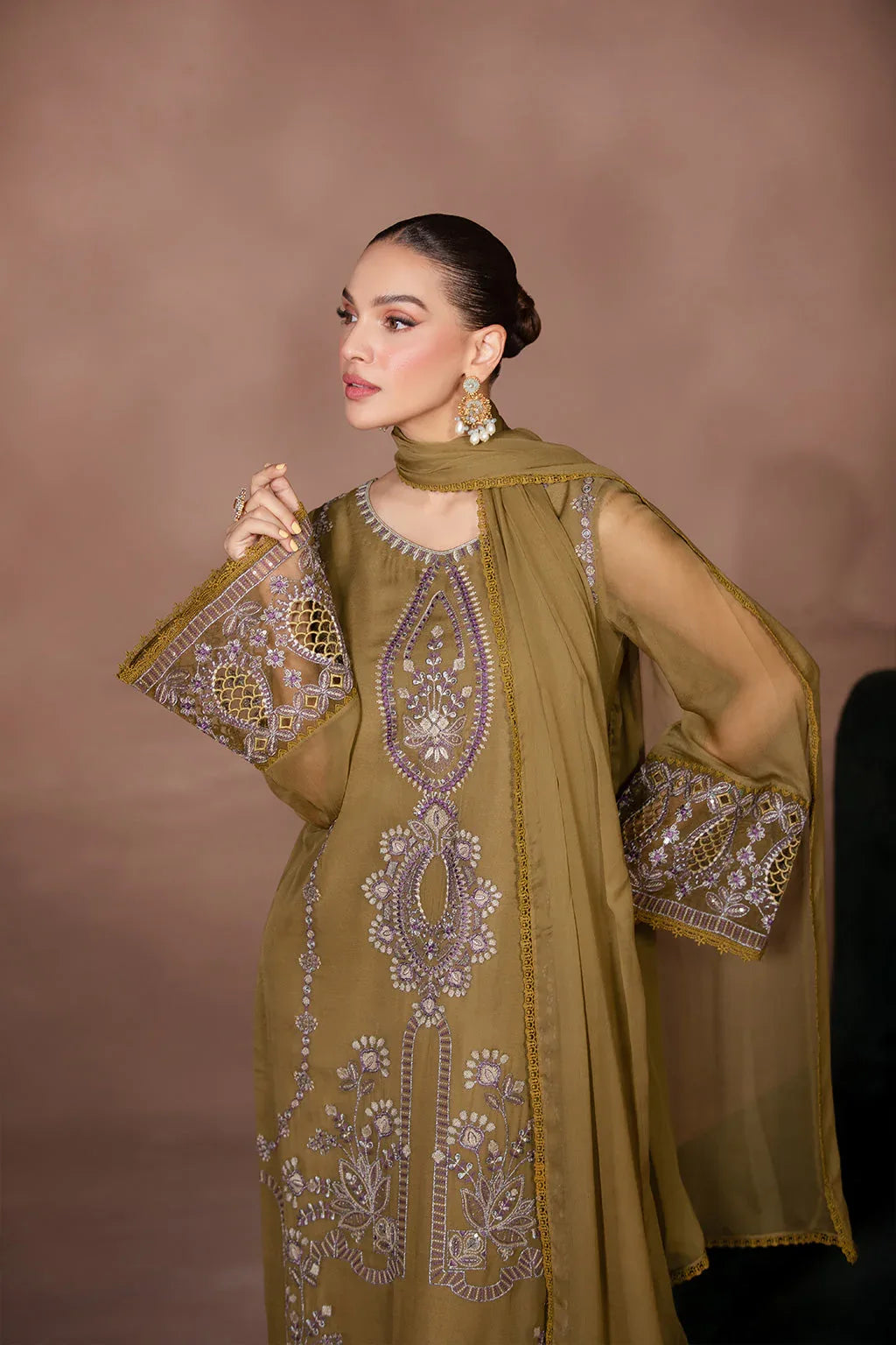 Flossie | Studio RTW | TANSY GREEN - Rang-e-Khaas