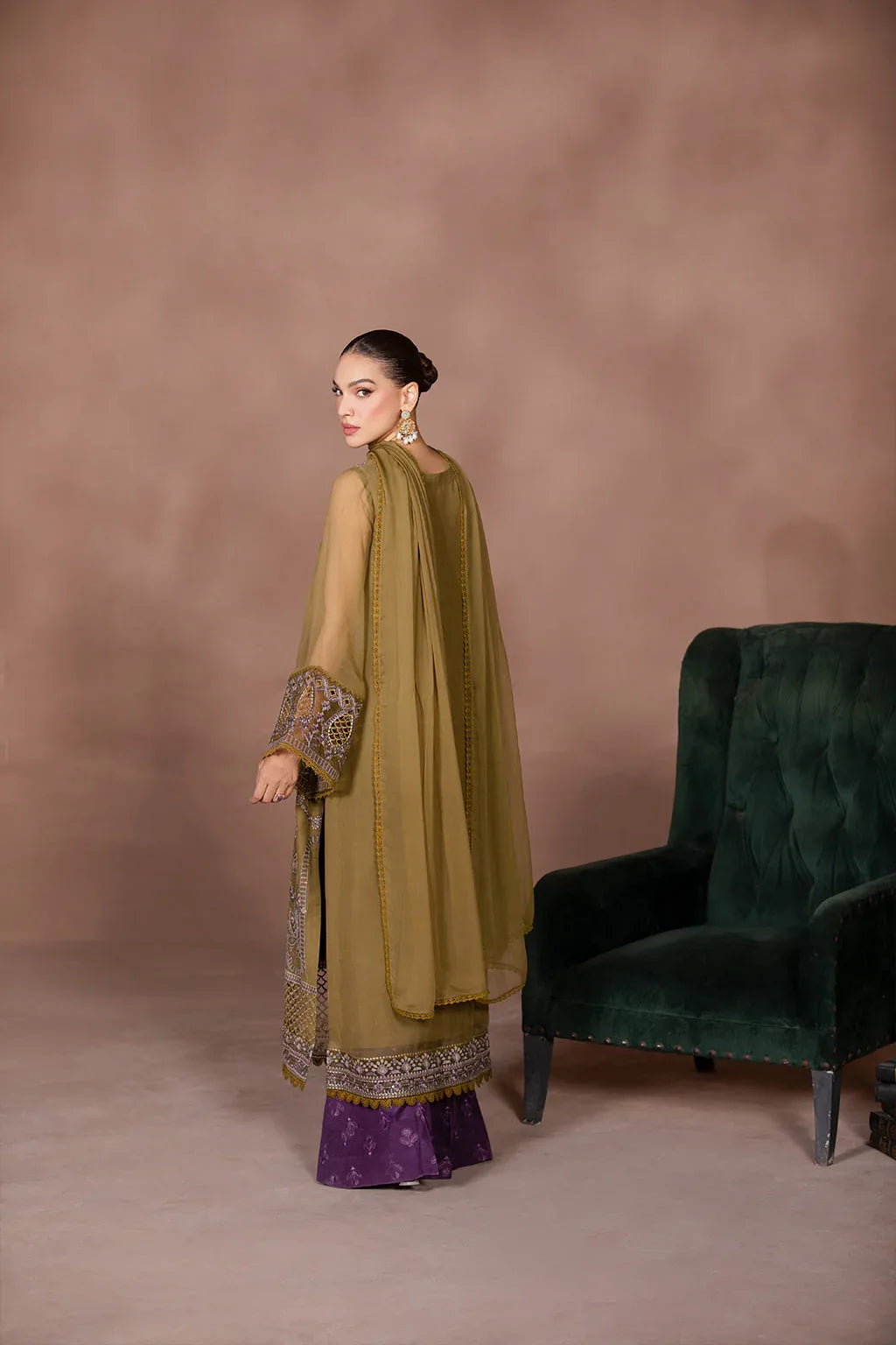 Flossie | Studio RTW | TANSY GREEN - Rang-e-Khaas