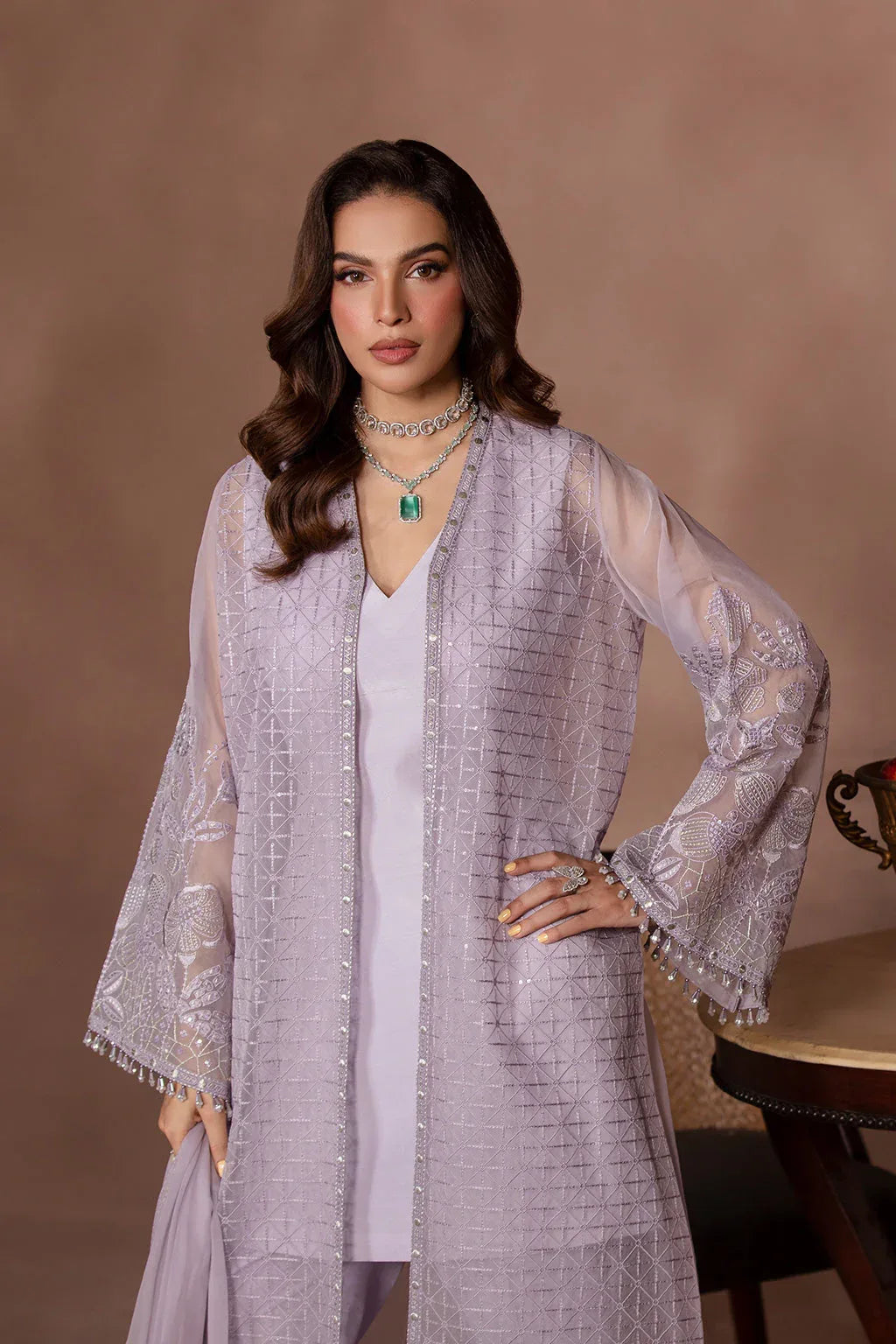 Flossie | Studio RTW | LILAC SNOW - Rang-e-Khaas