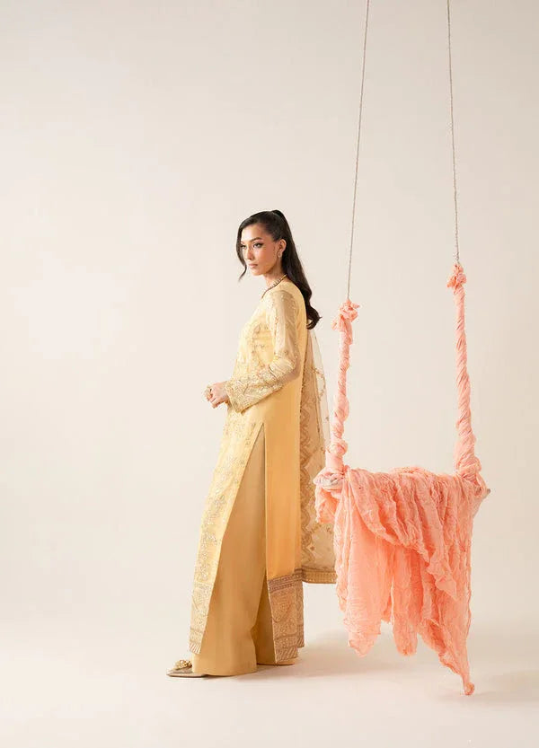 Maryum N Maria | Zaib Luxury | Embroirdered Chiffon LYA - FS50126 - Rang-e-Khaas