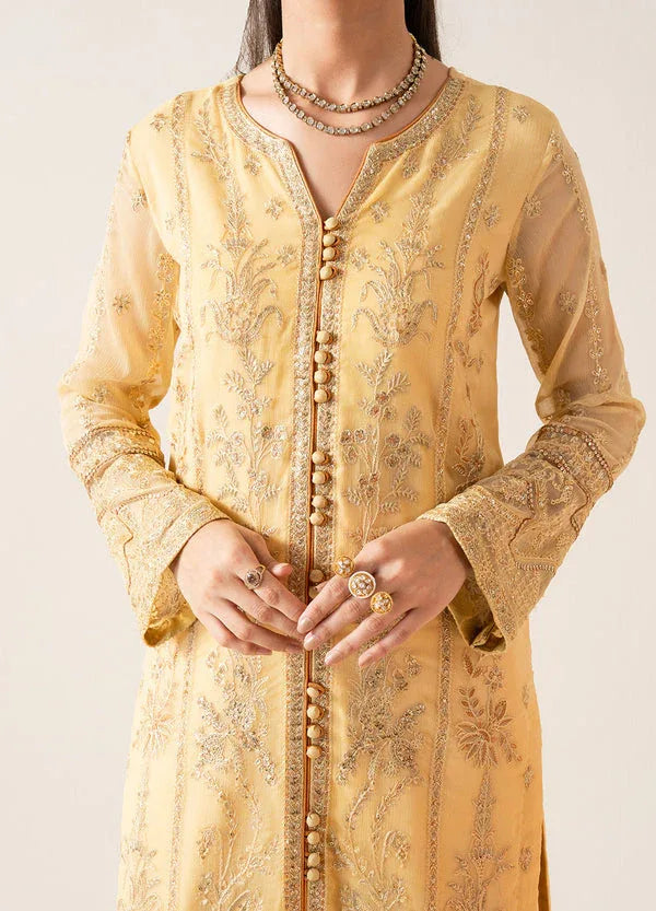 Maryum N Maria | Zaib Luxury | Embroirdered Chiffon LYA - FS50126 - Rang-e-Khaas