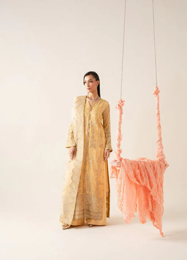Maryum N Maria | Zaib Luxury | Embroirdered Chiffon LYA - FS50126 - Rang-e-Khaas