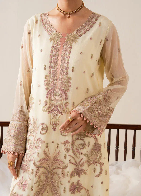 Maryum N Maria | Zaib Luxury |  Embroirdered Chiffon LILI - FS50128 - Rang-e-Khaas
