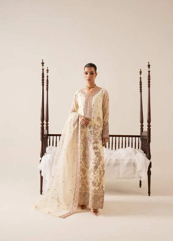 Maryum N Maria | Zaib Luxury |  Embroirdered Chiffon LILI - FS50128 - Rang-e-Khaas