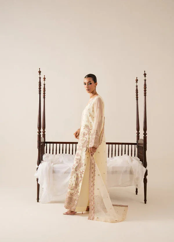 Maryum N Maria | Zaib Luxury |  Embroirdered Chiffon LILI - FS50128 - Rang-e-Khaas