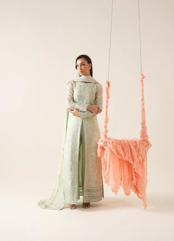 Maryum N Maria | Zaib Luxury |  Embroirdered Chiffon LOUISE - FS50130 - Rang-e-Khaas