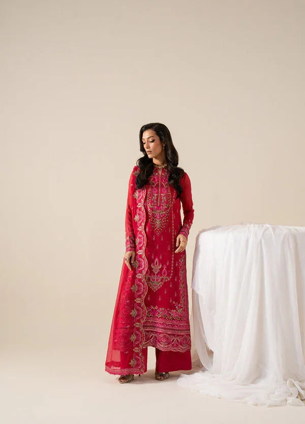 Maryum N Maria | Zaib Luxury | Embroirdered Chiffon ELLA - FS50131 - Rang-e-Khaas