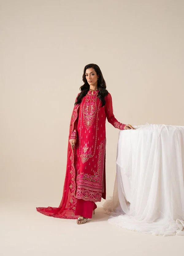 Maryum N Maria | Zaib Luxury | Embroirdered Chiffon ELLA - FS50131 - Rang-e-Khaas