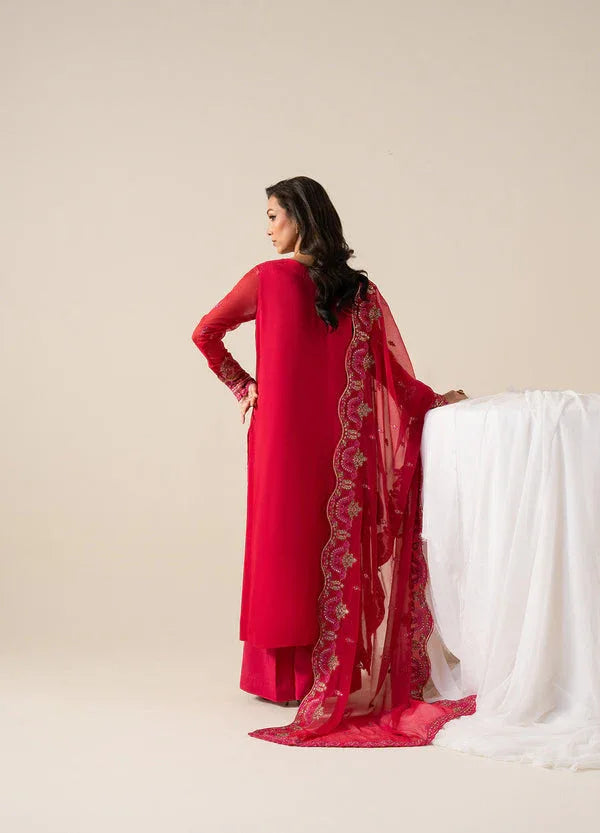 Maryum N Maria | Zaib Luxury | Embroirdered Chiffon ELLA - FS50131 - Rang-e-Khaas