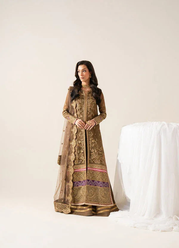 Maryum N Maria | Zaib Luxury |  Embroirdered Chiffon OLYMPE - FS50133 - Rang-e-Khaas