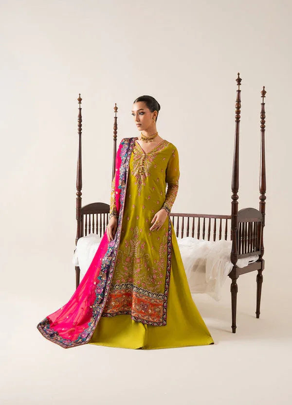 Maryum N Maria | Zaib Luxury |  Embroirdered Chiffon REINE - FS50134 - Rang-e-Khaas