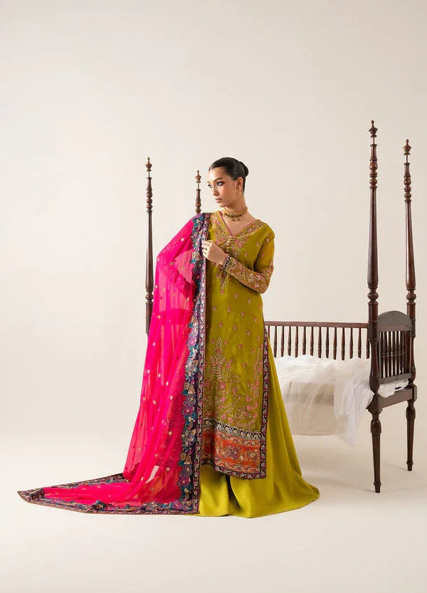 Maryum N Maria | Zaib Luxury |  Embroirdered Chiffon REINE - FS50134 - Rang-e-Khaas