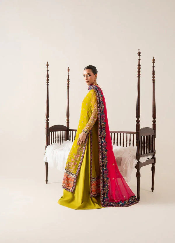 Maryum N Maria | Zaib Luxury |  Embroirdered Chiffon REINE - FS50134 - Rang-e-Khaas