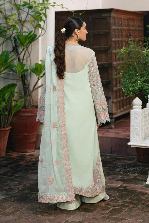 Maryum N Maria | Gulnaar Formals | 3 Piece Embroidered Chiffon TATIANA - FSU5652 - Rang-e-Khaas