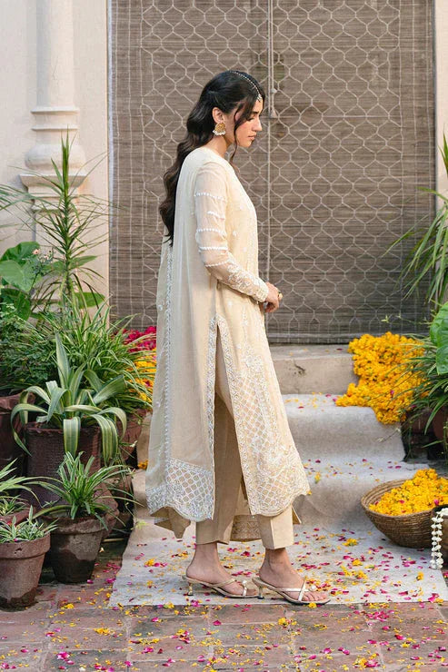 Maryum N Maria | Gulnaar Formals | 3 Piece Embroidered Chiffon ANASTASIA - FSU5655 - Rang-e-Khaas