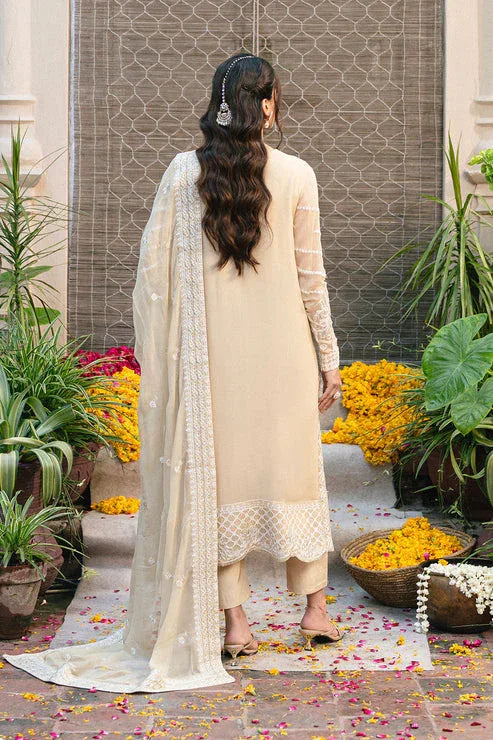 Maryum N Maria | Gulnaar Formals | 3 Piece Embroidered Chiffon ANASTASIA - FSU5655 - Rang-e-Khaas