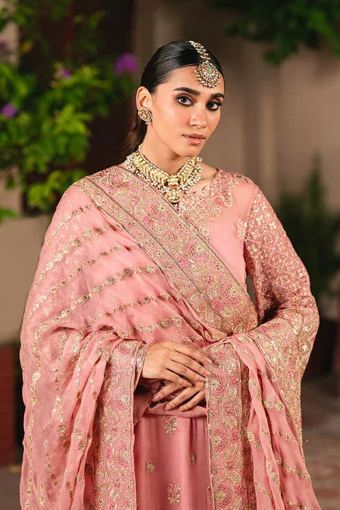 Maryum N Maria | Gulnaar Formals | 3 Piece Embroidered Chiffon SASHA - FSU5658 - Rang-e-Khaas