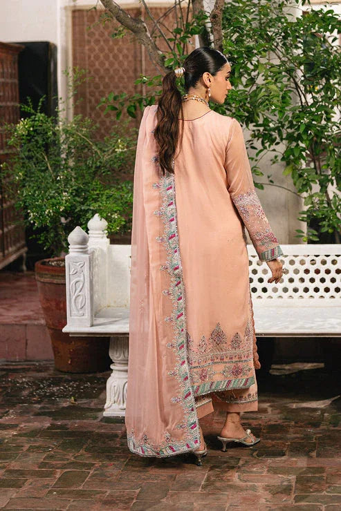 Maryum N Maria | Gulnaar Formals | 3 Piece Embroidered Chiffon ANYA - FSU5659 - Rang-e-Khaas