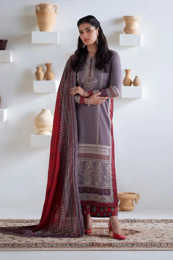 Maryum N Maria | Noore Winters 25 | Khaddar ZALAAN - FSU5672 - Rang-e-Khaas