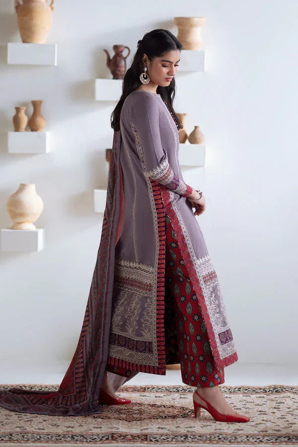 Maryum N Maria | Noore Winters 25 | Khaddar ZALAAN - FSU5672 - Rang-e-Khaas