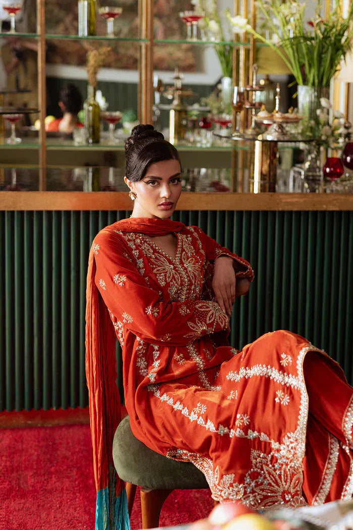 Saira Rizwan | Velvet Pret 25 | NEELAM-SRVP25-06 - Rang-e-Khaas