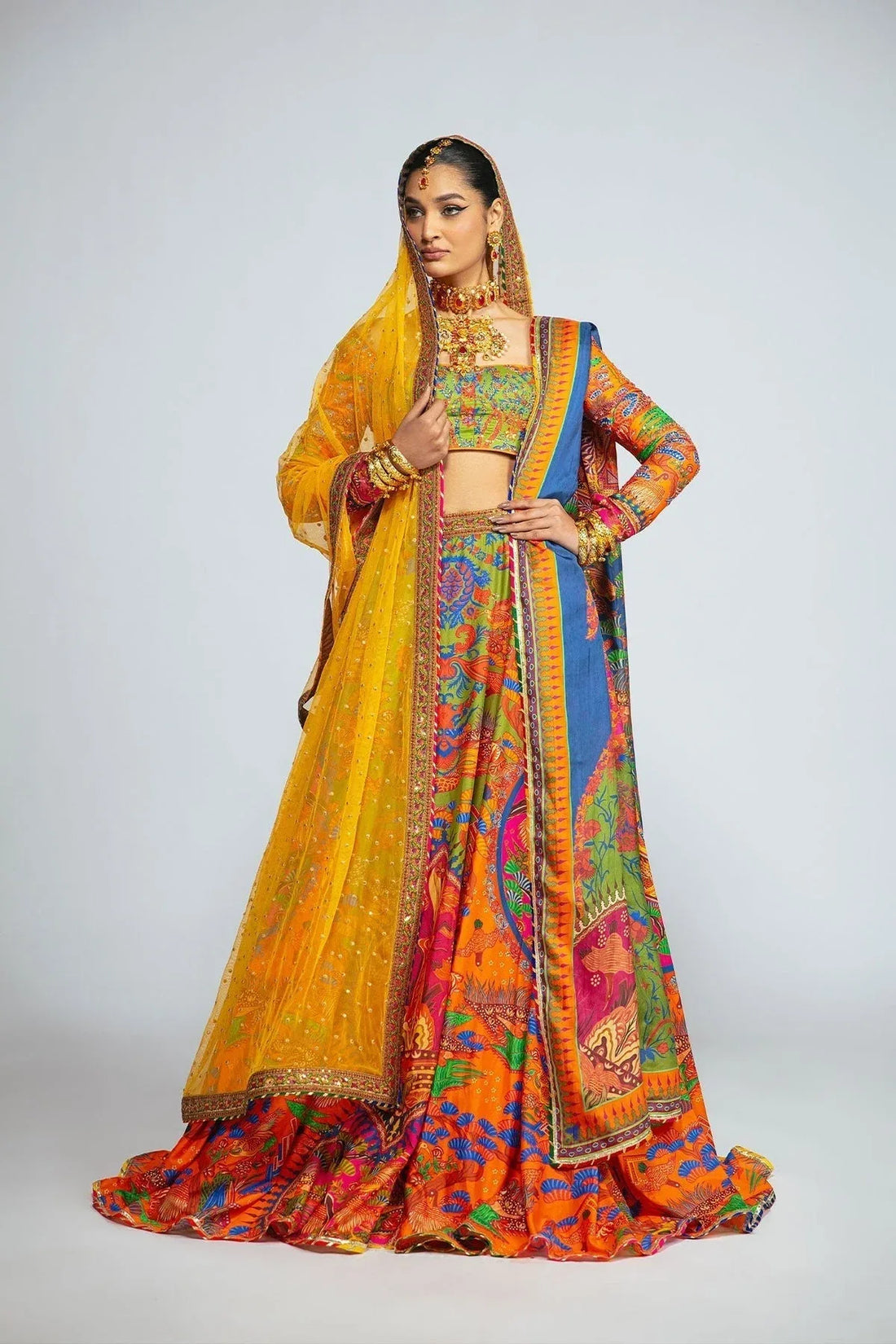 Fahad Hussayn | Tribalvention Formals | Sonaya - Rang-e-Khaas