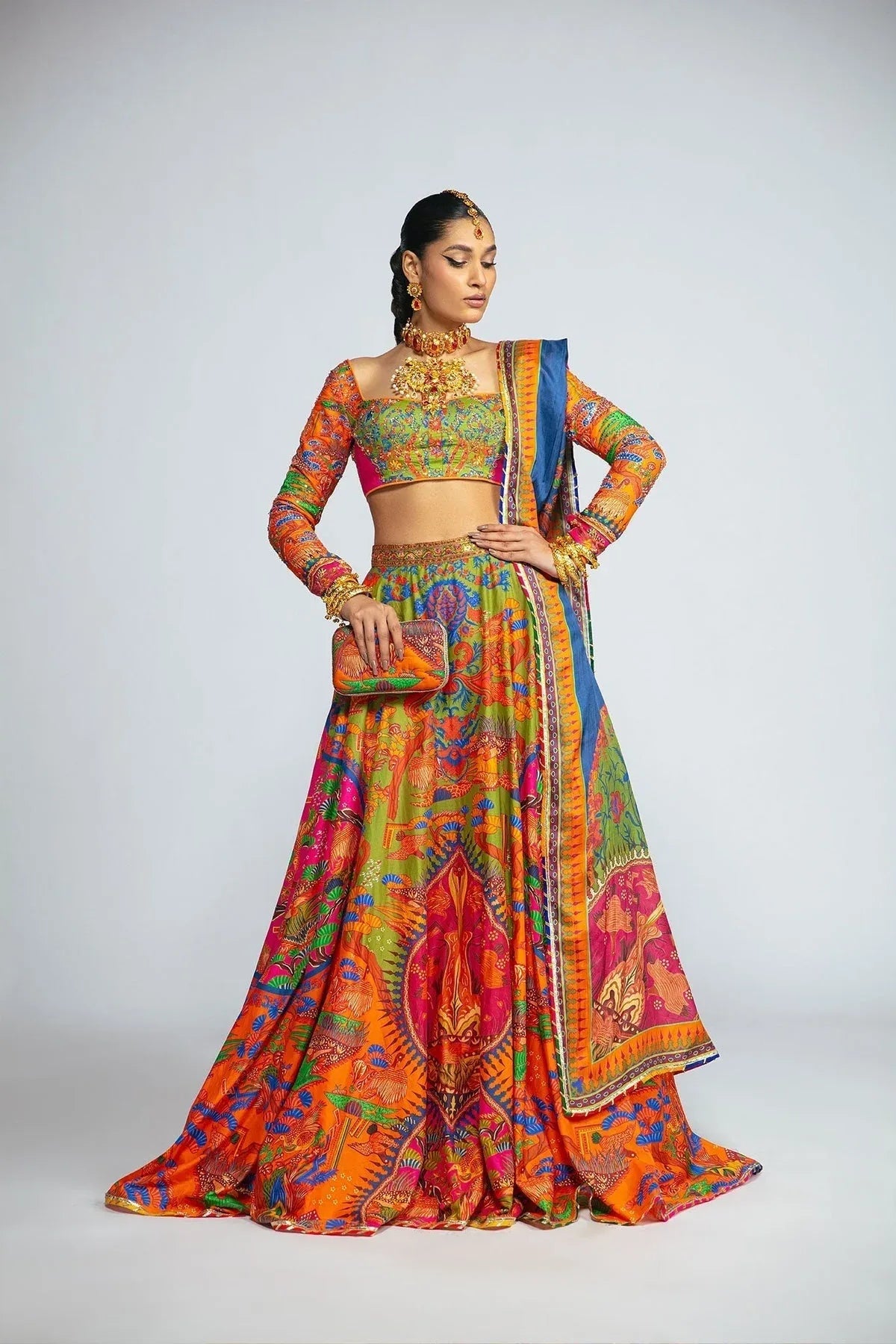 Fahad Hussayn | Tribalvention Formals | Sonaya - Rang-e-Khaas