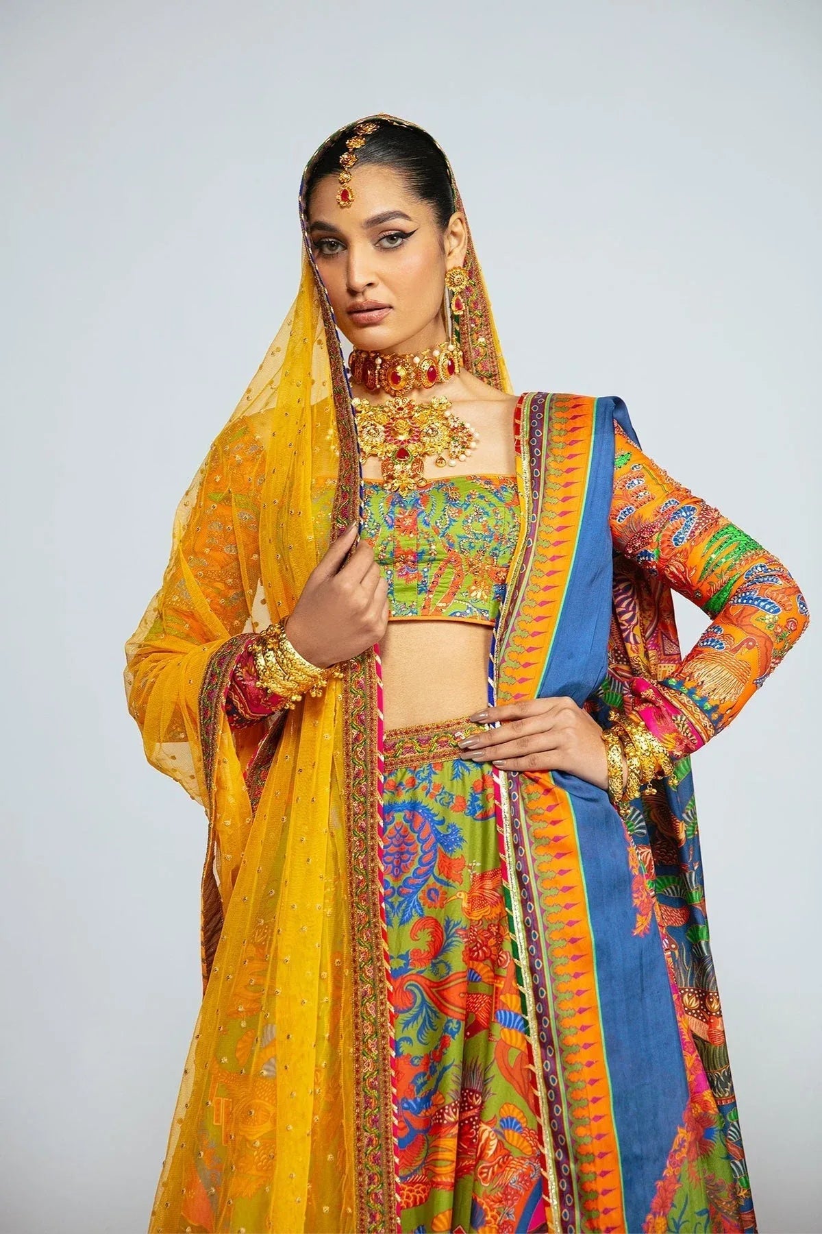 Fahad Hussayn | Tribalvention Formals | Sonaya - Rang-e-Khaas