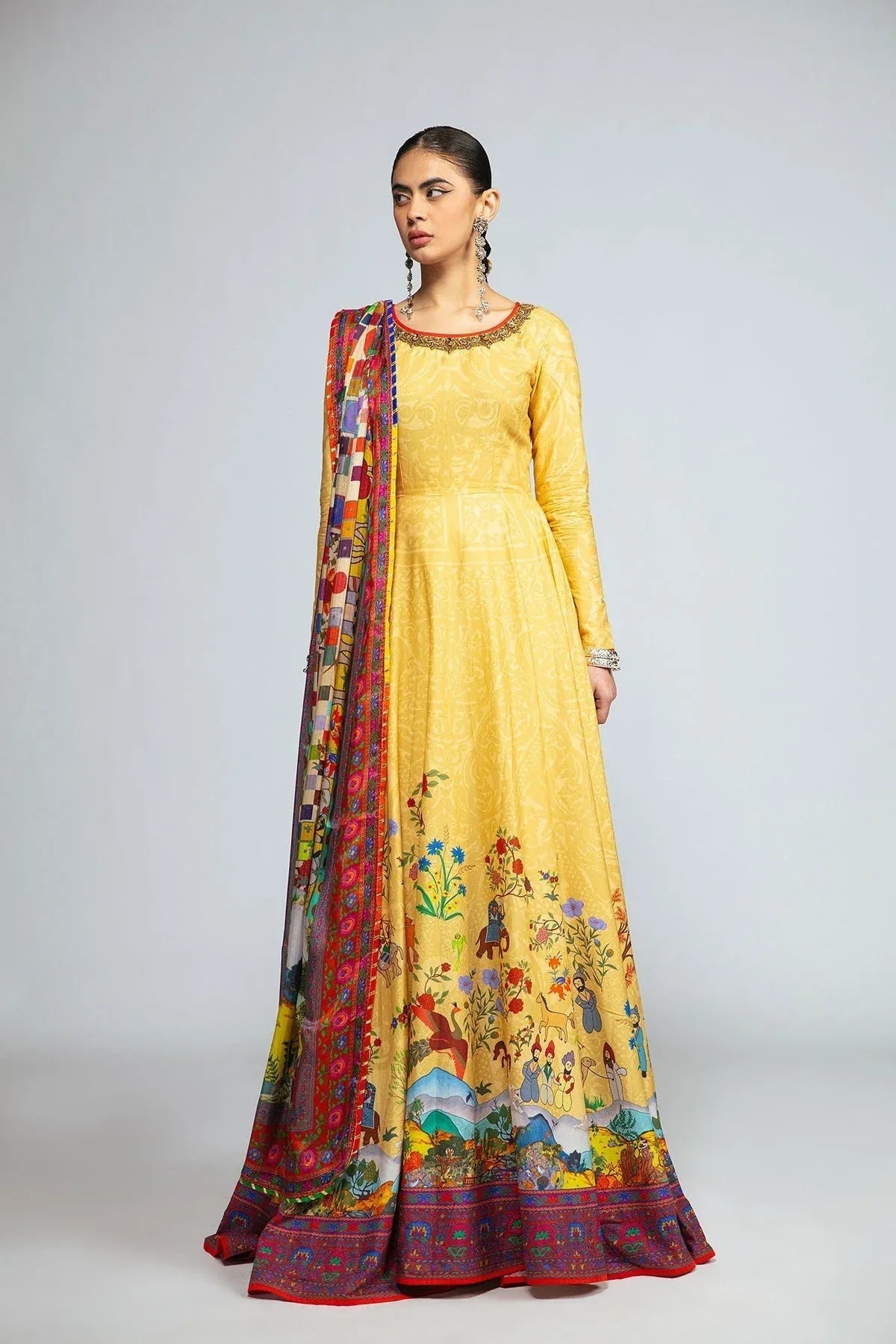 Fahad Hussayn | Tribalvention Formals | Tharnar - Rang-e-Khaas