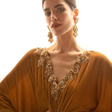 Faiza Saqlain | Aleira Evening Edit 24 | Altin - Rang-e-Khaas